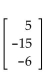Find the indicated matrix. -  Find C - 4D. A)    B)    C)    D)   