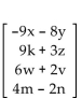 Perform the indicated operation, if possible. -  A)    B)    C)    D)   