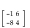Given matrices A and B, find the indicated matrix if possible. -  Find AB. A)    B)    C)    D)   