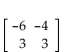 Given matrices A and B, find the indicated matrix if possible. -  Find AB. A)    B)    C)    D)   