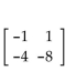 Given matrices A and B, find the indicated matrix if possible. -  Find AB. A)    B)    C)    D)   