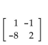Given matrices A and B, find the indicated matrix if possible. -  Find AB. A)    B)    C)    D)   