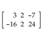 Given matrices A and B, find the indicated matrix if possible. -  Find AB. A)    B)  AB is not defined. C)    D)   