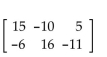 Given matrices A and B, find the indicated matrix if possible. -  Find AB. A)    B)  AB is not defined. C)    D)   
