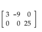 Given matrices A and B, find the indicated matrix if possible. -A   Find AB. A)    B)  AB is not defined. C)    D)   