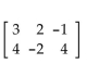 Given matrices A and B, find the indicated matrix if possible. -  Find AB. A)  AB is not defined. B)    C)    D)   