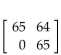Find the indicated power of the matrix A. -  A)    B)    C)    D)   