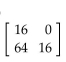 Find the indicated power of the matrix A. -  A)    B)    C)    D)   