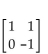Find the indicated power of the matrix A. -  . A)    B)    C)    D)   