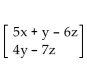 Find the product if possible. -  A)    B)    C)    D)   