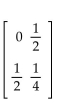 Find the inverse of the matrix, if possible. -  A)    B)  No inverse C)    D)   