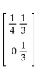 Find the inverse of the matrix, if possible. -  A)    B)    C)    D)  No inverse