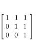 Find the inverse of the matrix, if possible. -  A)    B)    C)    D)   