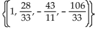 Use Cramer's rule to solve the system. -x + 2y - 3z + w = 7 3x + 4y - z + 2w = 4 -2x + y + z - w = -3 X - y + 2z - 2w = 1 A)    B)    C)    D)   