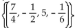 Use Cramer's rule to solve the system. -  A)    B)    C)    D)  Can't use Cramer's rule, D = 0