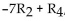 Provide an appropriate response. -Suppose that you are solving a system of 4 linear equations and 4 variables by the Gaussian elimination method. If you use the transformation   which row(s)  of the augmented matrix will change? A)  Rows 2 and 4 B)  Row 4 C)  Row 2 D)  No rows will change.