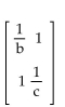 Provide an appropriate response. -Let   where b and c are nonzero constants. Find A-1. A)    B)    C)    D)   