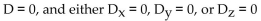 Provide an appropriate response. -Suppose that you are solving a system of three linear equations and have evaluated   Under what condition does Cramer's rule not apply? A)    B)    C)  D = 0 D)   