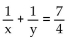 Solve the system. -    A)  0, - 4 B)    C)    D)   