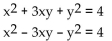 Solve the system. -  A)  {(2, 0) , (-2, 0) , (2, -6) , (-2, 6) } B)  {(2, -6) , (-2, 6) } C)  {(0, 2) , (0, -2) , (2, -6) , (-2, 6) } D)  {(2, 0) , (-2, 0) }