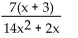 Perform the indicated operation and simplify. -  A)    B)    C)    D)   
