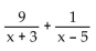 Decompose into partial fractions. -  A)    B)    C)    D)   