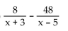Decompose into partial fractions. -  A)    B)    C)    D)   