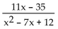 Decompose into partial fractions. -  A)    B)    C)    D)   