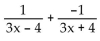 Decompose into partial fractions. -  A)    B)    C)    D)   