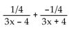 Decompose into partial fractions. -  A)    B)    C)    D)   