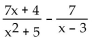 Decompose into partial fractions. -  A)    B)    C)    D)   