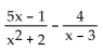 Decompose into partial fractions. -  A)    B)    C)    D)   
