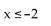 Match the graph to the correct inequality. -  A)    B)    C)    D)   