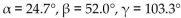 Solve the triangle. Approximate values to the nearest tenth when appropriate. -  A)    B)    C)    D)  No solution