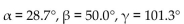 Solve the triangle. Approximate values to the nearest tenth when appropriate. -  A)    B)    C)    D)  No solution