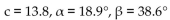 Solve the triangle. Approximate values to the nearest tenth when appropriate. -  = 122.5° a = 5.30 B = 10.18 A)    B)    C)  No solution D)   
