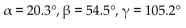Solve the triangle. Approximate values to the nearest tenth when appropriate. -a = 6.2 b = 13.3 C = 15.9 A)    B)  No solution C)    D)   
