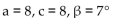 Determine the number of triangles with the given parts. -  A)  0 B)  1 C)  2 D)  3
