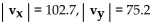 Find the magnitude of the horizontal and the vertical components for the vector with the given magnitude and direction angle   Round to the nearest tenth. -  A)    B)    C)    D)   