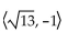 Find the magnitude and direction angle (to the nearest tenth)  for each vector. Give the measure of the direction angle as an angle in [0,360°]. -  A)  14; 344.5° B)  14; 105.5° C)    D)   