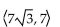 Find the magnitude and direction angle (to the nearest tenth)  for each vector. Give the measure of the direction angle as an angle in [0,360°]. -  A)  28; 30° B)  14; 30° C)  14; 150° D)   