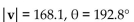 Find the component form for the vector with the given magnitude and direction angle   . Round values to the nearest tenth. -  A)  163.9, 37.2 B)  -163.9, 37.2 C)  -163.9, -37.2 D)  163.9, -37.2