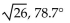 Find the magnitude and direction angle of the resultant. -  A)    B)    C)    D)  2, 101.3°