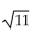 Find the absolute value of the complex number. -9 + 2i A)  11 B)    C)  85 D)   