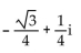 Write the complex number in the form a + bi. -  (cos 150° + i sin 150°)  A)    B)    C)    D)   