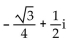 Write the complex number in the form a + bi. -  (cos 150° + i sin 150°)  A)    B)    C)    D)   