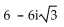 Perform the indicated operation. Write the answer in the form a + bi. -3(cos 120° + i sin 120°)  · 2(cos 90° + i sin 90°)  A)    B)    C)    D)   