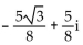 Perform the indicated operation. Write the answer in the form a + bi. -  A)    B)    C)    D)   