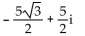 Perform the indicated operation. Write the answer in the form a + bi. -  A)    B)    C)    D)   