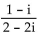Perform the operation using trigonometric form. Write the answer in the form a + bi -  A)    B)  1 + i C)    D)   
